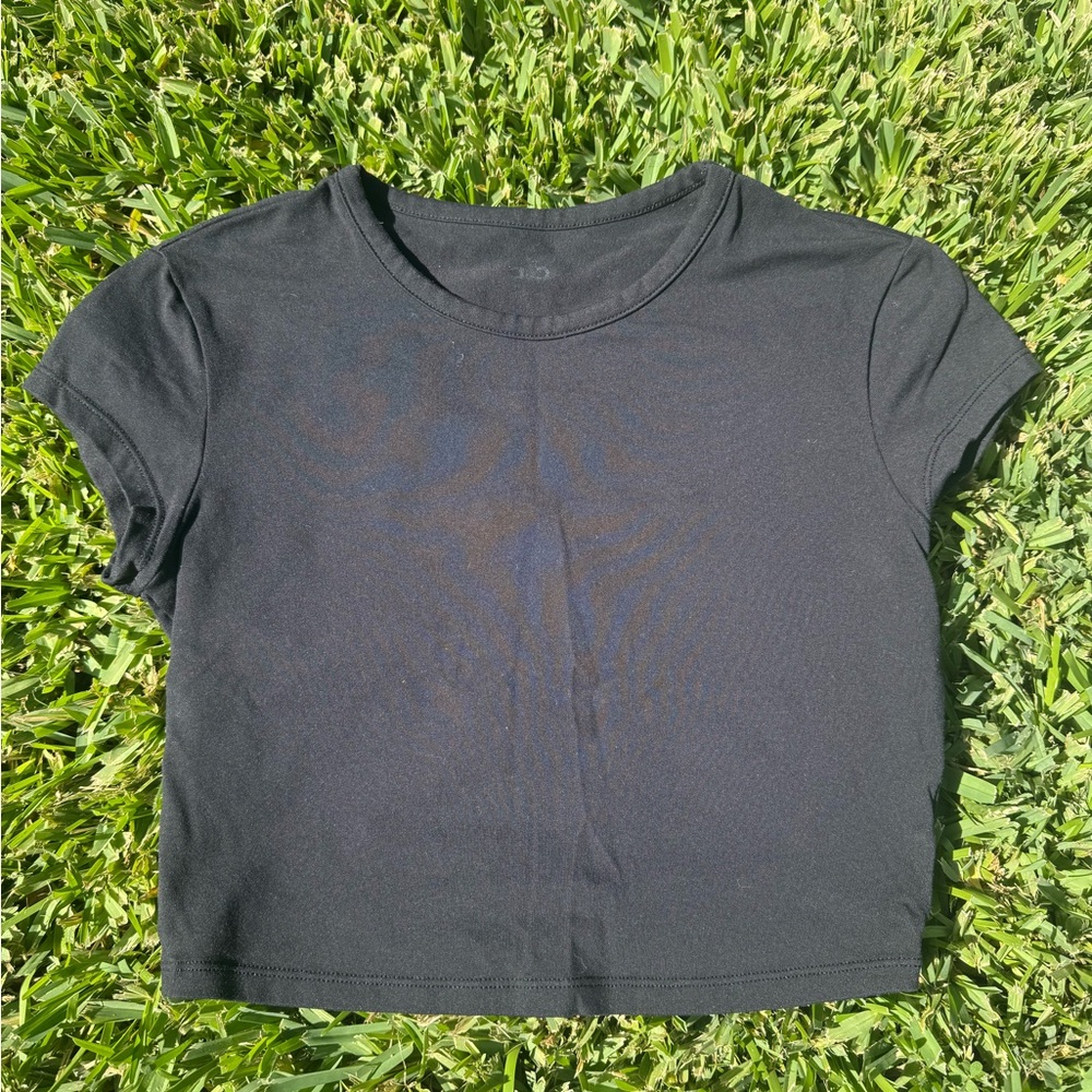 ALO Yoga Black Crop Top